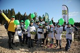 Экологическая акции «Наш лес» в деревне Хлюпино собрала более 3000 человек