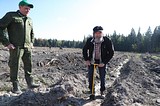 Путешественник Федор Конюхов принял участие в акции «Наш лес»