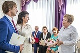 Тысячная пара молодожёнов расписалась в Одинцовском округе