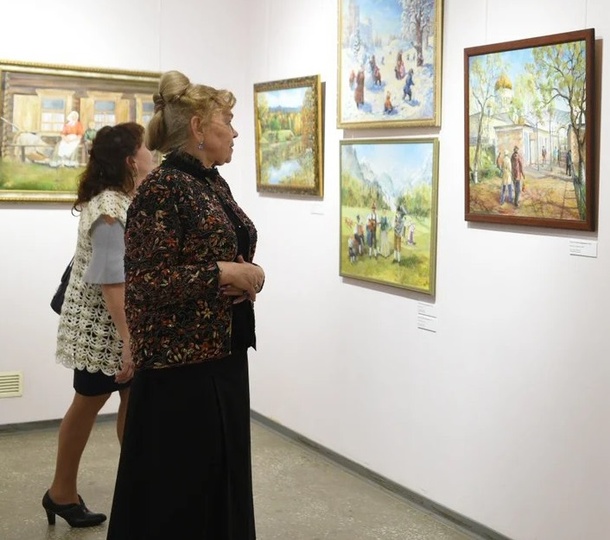 Выставку из 19 работ художницы Тамары Архалович открыли в Голицыно, Сентябрь