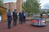 Дмитрий Голубков оценил качество реконструкции зоны отдыха в Лесном городке