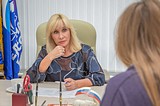Оксана Пушкина провела личный прием граждан в Одинцово