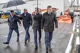 Глава Одинцовского округа проверил готовность дорожных предприятий к уборке и вывозу снега