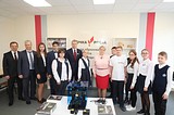 Андрей Иванов посетил образовательный центр «Точка роста» в Горках-10