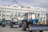 Андрей Иванов дал старт параду коммунальной техники в Одинцово
