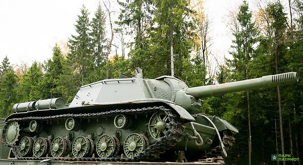 Самоходная артиллерийская установка СУ-152 пополнила экспозицию парка «Патриот», Октябрь