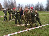 Более 50 юнармейцев Одинцовского округа приняли участие в патриотической игре «Защитники Отечества»