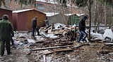 В Звенигороде приступили к ликвидации стихийной свалки