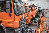 Глава Одинцовского округа проверил готовность дорожных предприятий к уборке и вывозу снега