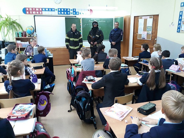 В муниципальных образовательных учреждениях Одинцовского городского округа проведены открытые уроки безопасности, Октябрь