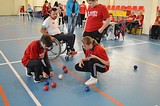 Спортсмен из Одинцово занял первое место в региональном фестивале спорта по бочча
