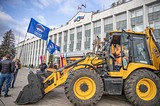 Одинцовские партийцы провели смотр коммунальной техники