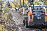 Благоустройство территорий платформ МЦД-1 завершится до 10 ноября в Одинцово