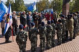 Сторонники партии напутствовали участников патриотического горного похода по Северному Кавказу