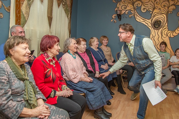 Активные пенсионеры Одинцовского округа попробовали себя в качестве актеров, Активные пенсионеры Одинцовского округа попробовали себя в качестве актеров