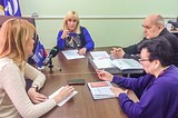 Депутат Госдумы от «Единой России» Оксана Пушкина провела личный прием в Звенигороде