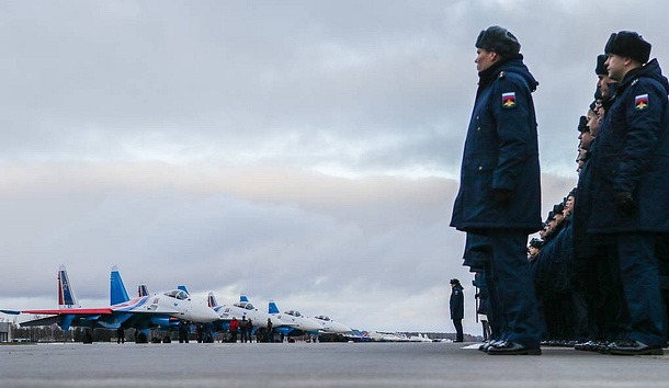 Новейшие Су-35 поступили на вооружение «Русских витязей», Ноябрь