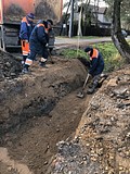В посёлке Летний отдых проведены работы по реконструкции водоотводных кюветов
