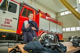 Фото: Аттестационная комиссия для водолазов ГКУ МО «Мособлпожспас» прошла в Успенском