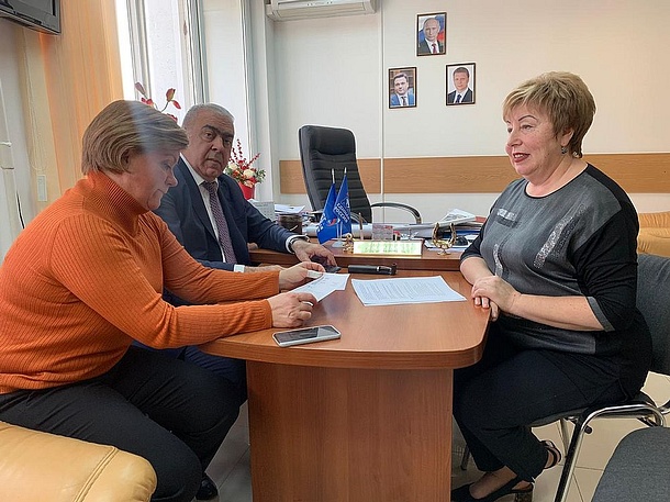 Лариса Лазутина приняла участие в рабочей встрече по вопросам здравоохранения в администрации Одинцовского городского округа, Ноябрь