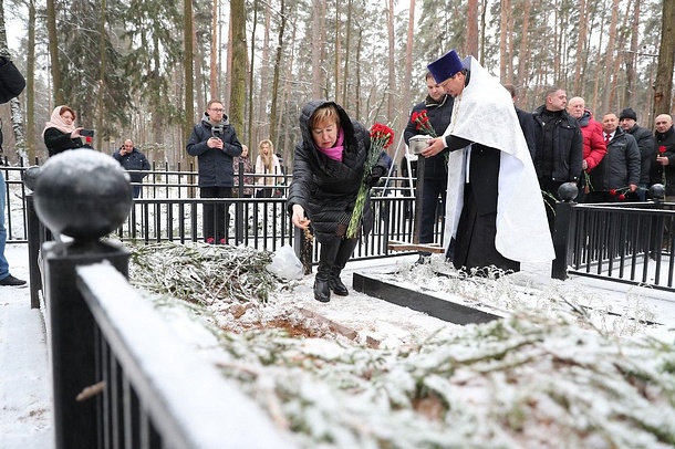 Останки красноармейца, погибшего в 1941 году под Киевом, захоронили в Жуковке, Декабрь