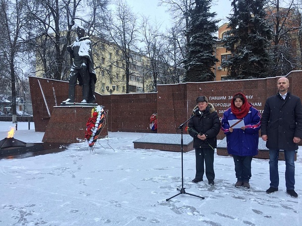 Звенигород присоединился к акции «Дороги памяти», Декабрь