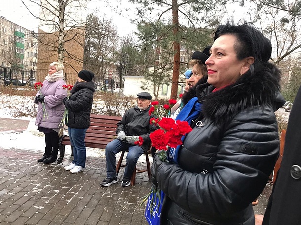 Одинцовские партийцы почтили память защитников Москвы в годы Великой Отечественной войны, Декабрь