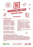 Манжосовская лыжная гонка: расписание стартов
