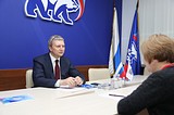 Секретарь одинцовского отделения «Единой России» Андрей Иванов провел личный прием граждан