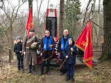 Партийцы приняли участие в открытии обновленного памятника в Никольском