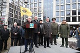 Памятник главному маршалу артиллерии Митрофану Неделину открыли в Одинцово