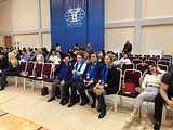Одинцовские партийцы посетили отчетный концерт школы художественной гимнастики «Лина»