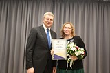 Церемония награждения лауреатов премии губернатора «Наше Подмосковье» прошла в библиотеке №1