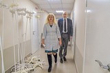 Ход ремонта больницы в Звенигороде проверил Дмитрий Голубков