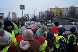 В Одинцовском округе с детьми отработали безопасные маршруты «дом-школа-дом»