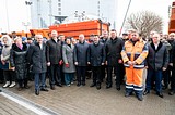 Губернатор Подмосковья вручил муниципалитетам ключи от новой коммунальной техники