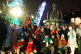 Ребята из Звенигорода побывали на Ёлке в байк-центре мотоклуба «Ночные волки»