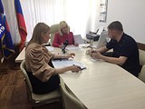 Депутат Государственной думы от «Единой России» Оксана Пушкина провела личный прием граждан