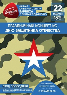 Праздничный концерт ко Дню защитника Отечества