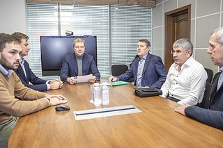 Глава Одинцовского округа встретился с руководством компании «ДорХан»
