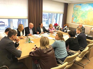 Одинцовские единороссы встретились с представителями советов домов в Новой Трехгорке