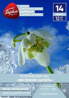 Поэтический час «Весенняя капель»