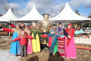 Более 15000 человек отпраздновали Масленицу в Захарово