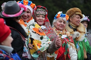 Более 15000 человек отпраздновали Масленицу в Захарово