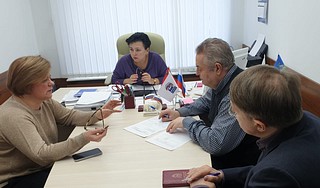 Лариса Лазутина провела встречу с активом Одинцовского отделения «Единой России»