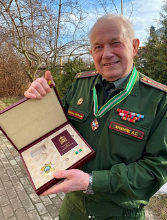Одинцовскому скульптору вручён Знак преподобного Сергия Радонежского