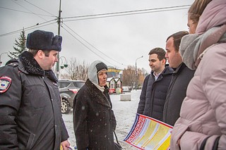 В Одинцово прошла плановая акция «Будьте внимательны! Мошенники!»