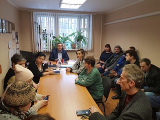 Реализацию проекта «Помним!» обсудили на партийном часе одинцовские единороссы