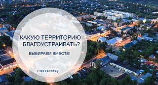 Территорию развития в Звенигороде выберут с помощью голосования