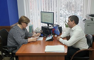 Лариса Лазутина провела прием жителей в Одинцово